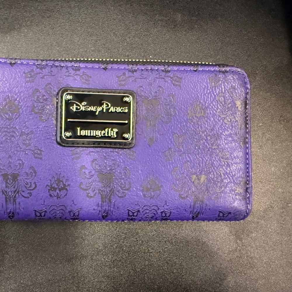 RARE Loungefly Haunted Mansion Wallpaper Wallet